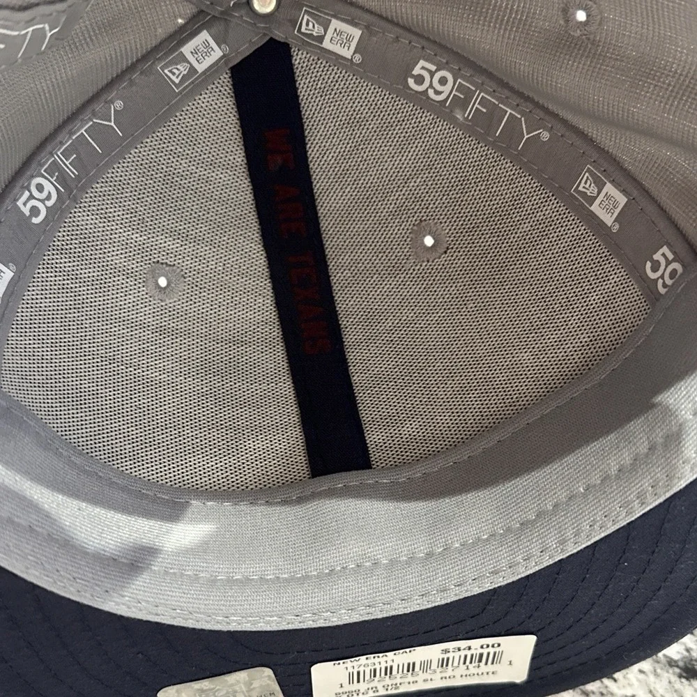 Houston Texans 2018 Onfield YOUTH New Era 59Fifty 6-1/2 Hat Cap‎ H-Town NEW NFL